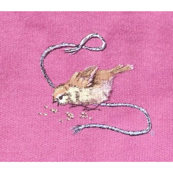 Vintage Northern Reflections Sweatshirt Pullover Birds Birdhouse Adult L *READ* - Picture 6 of 10
